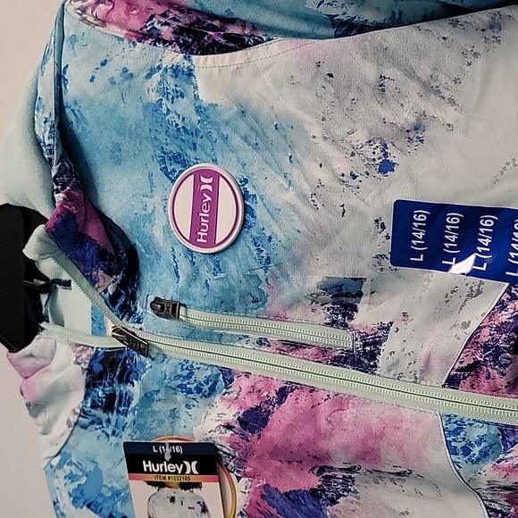 NWT Girl's Hurley Winter Jacket - Picture 2 of 8